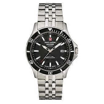 Swiss Alpine Military Men's Watch Analog Quartz 7022.1137SAM Stainless Steel
