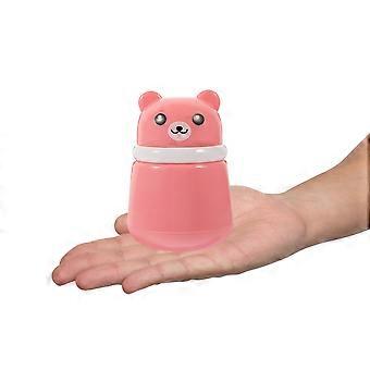 Baby poederfles schattige beer poeder bladerdeeg doos cartoon poeder bladerdeeg container