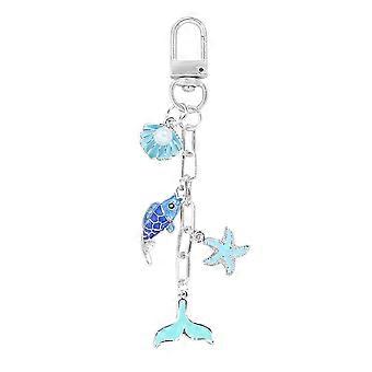 Sweet Marine Creatures Pendant Keyrings Accessory Elegant Mobile Charm Trendy Mobile Decors For Backpacks And Purses