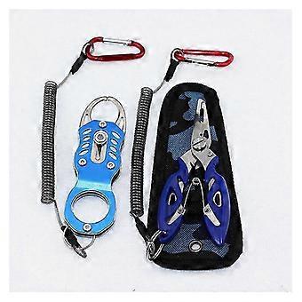 304 Stainless Steel Fish Control Hook Clip Fish Clipper Fishing Tool dark blue