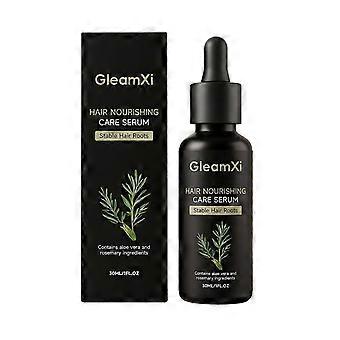 Sérum capillaire nourrissant à la romarin et à l'aloe vera, formule douce, équilibre le cuir chevelu, maintient des cheveux soyeux.