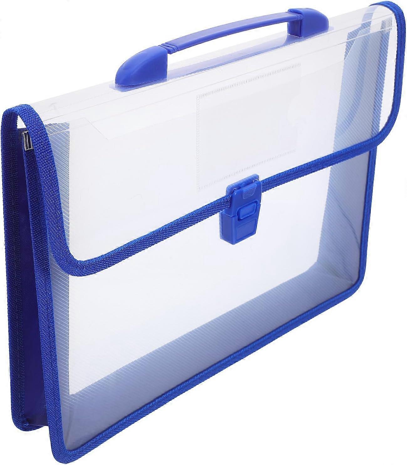 Waterproof Document Pouch with PP Top Handle, Tear-Resistant and Expan
