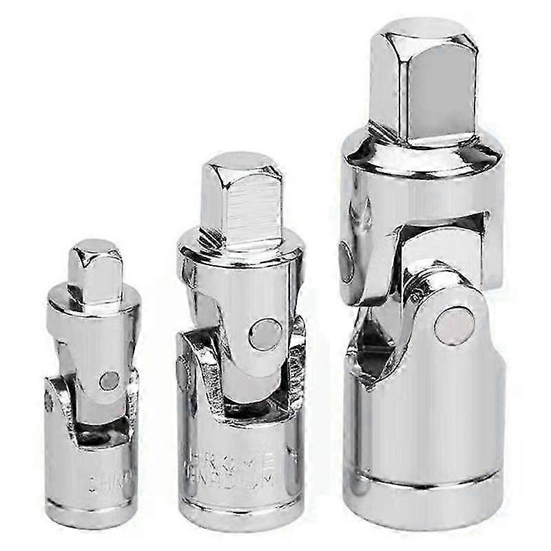 3-Piece Universal Socket Adapter 1/4 3/8 1/2 Socket