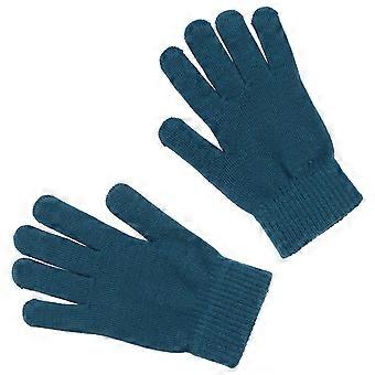 Winter Knit Gloves Knitted Gloves for Winter Use 1Pair Blue
