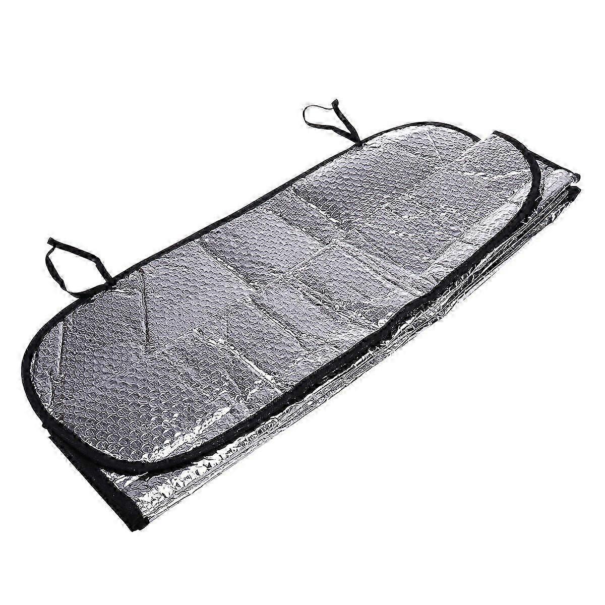 Car Auto Foldable Windshield Visor Sun Shade Heat Reflective Sun Shield (Silver)