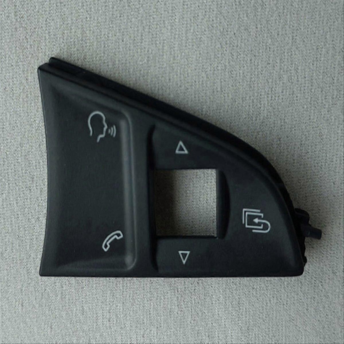 2PCS Car Steering Wheel Switch Multifunction Button Cover Trim
