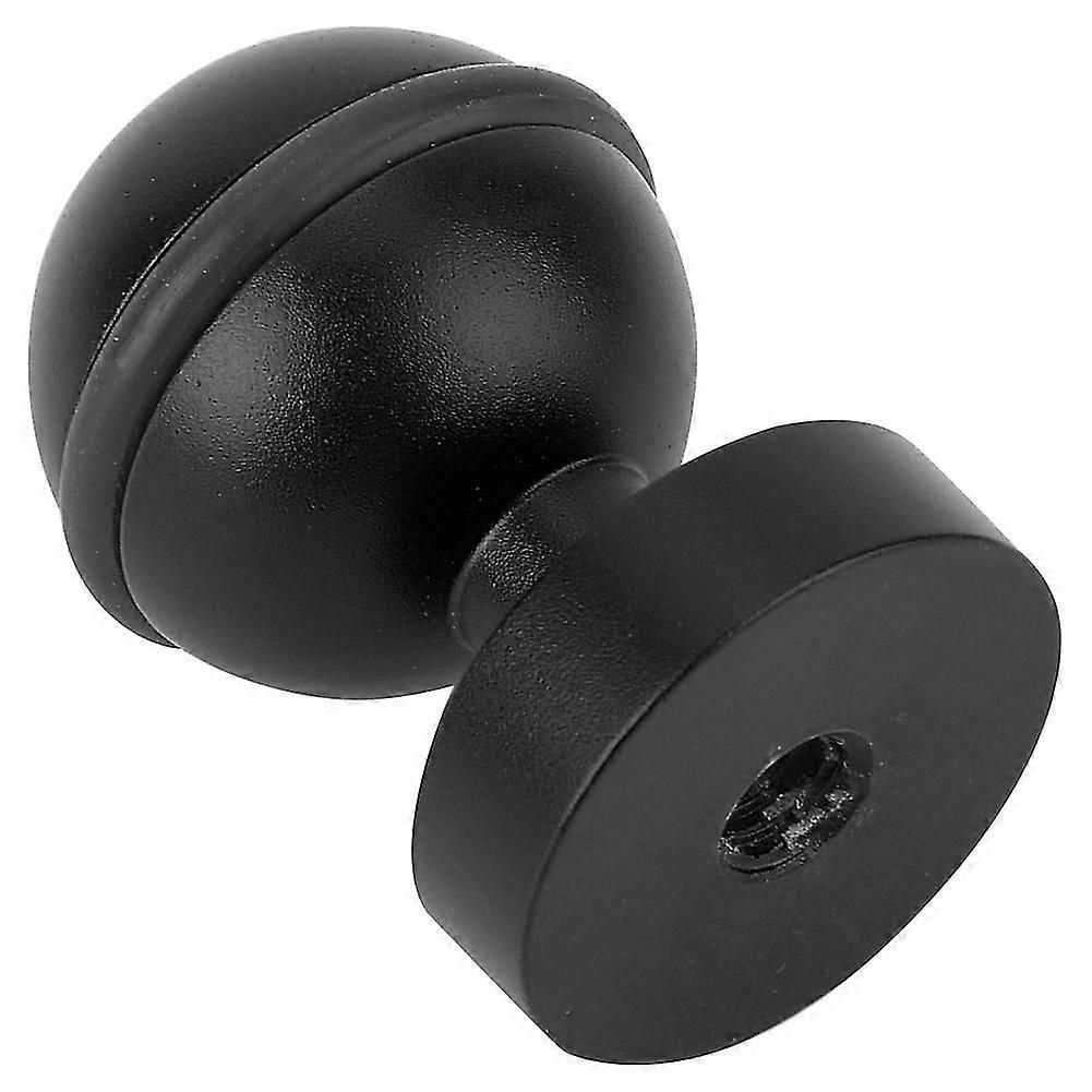 Diving Light Bracket Ball Head Base Hot Shoe Mount 1/4 Screw Hole Black
