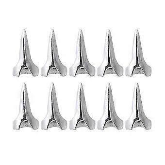 10pcs Ferramentas de Seleção de Cabelo Anel de Separação de Metal Pente de Corte de Cabelo para Cabelo