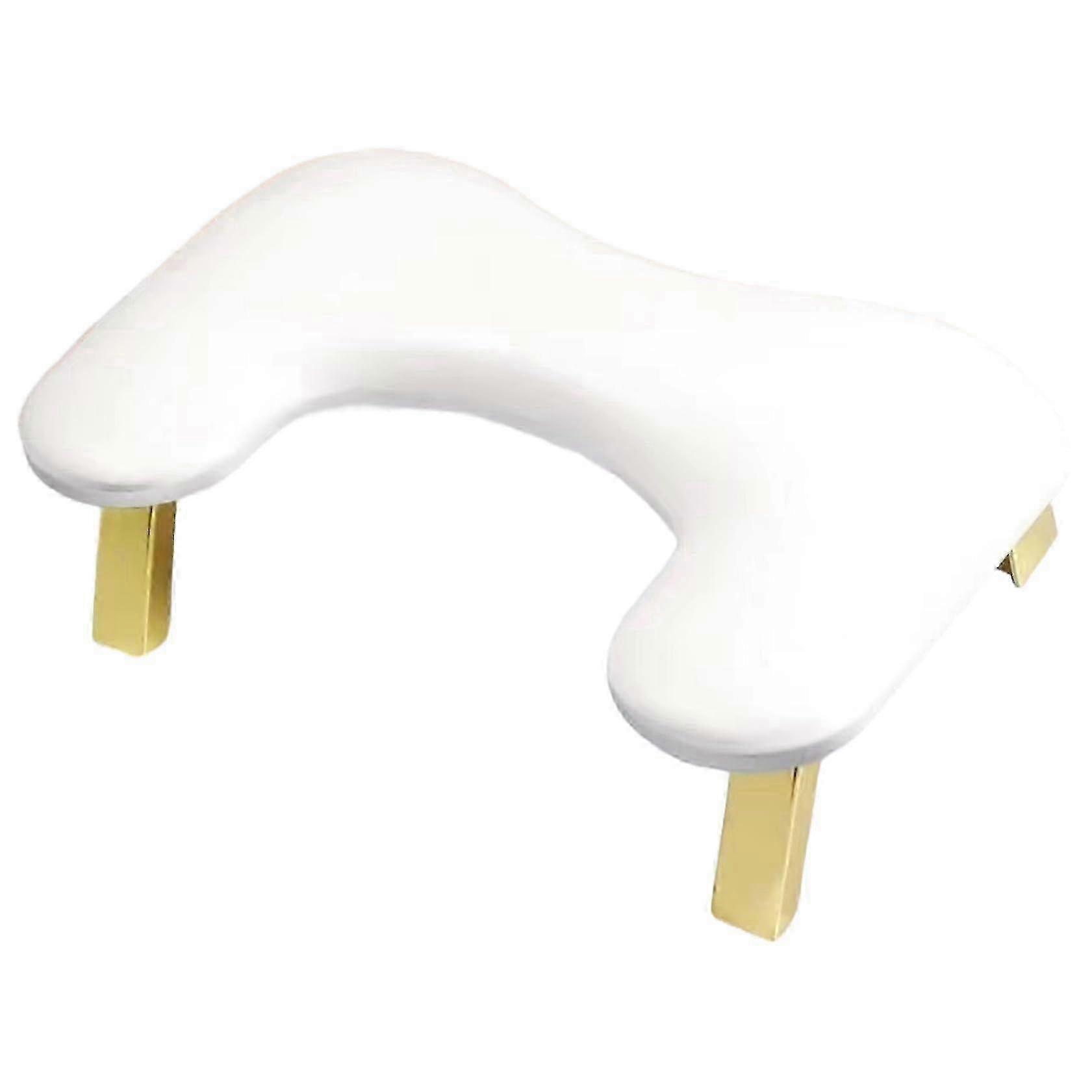 PU Leather U Shaped Nail Arm Rest