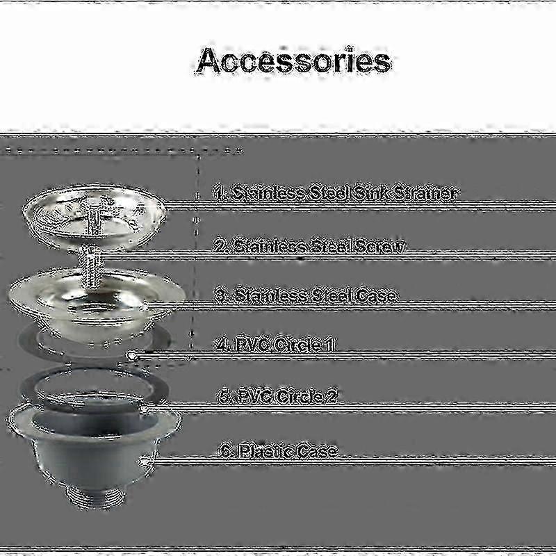 110mm Stainless Drain With Stopper