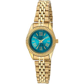 Radiante nova jóia relógio de mulher analógico de quartzo com pulseira de aço inoxidável RA384203