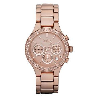 Dkny chambers Quartz Analog Women's Watch with Stainless Steel Bracelet Gold Plated NY8508
