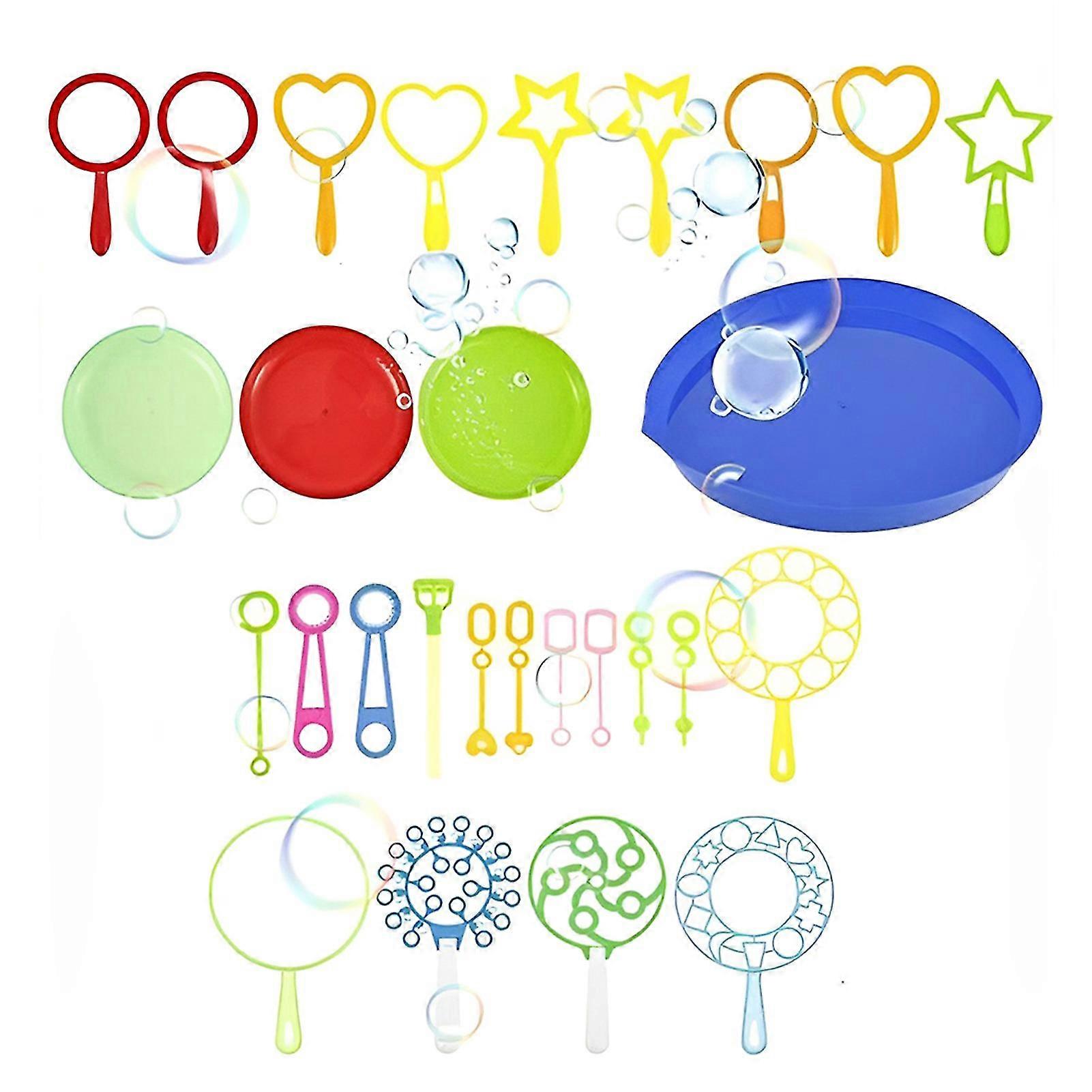 Colorful Bubble Wands Set For Kids
