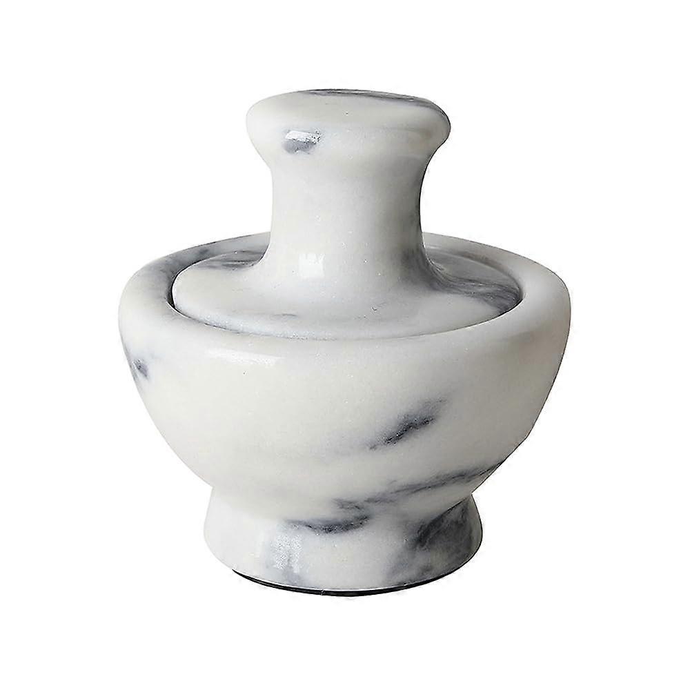 Compact Marble Spice Grinder Set