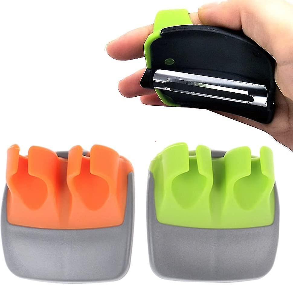 2 Pcs Hand Vegetable Peeler Palm Peeler