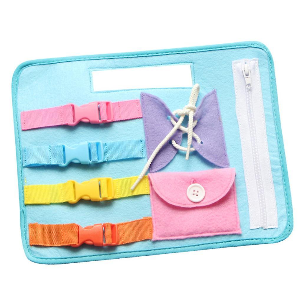 Kids Educational Practical Life Skills Learning Board