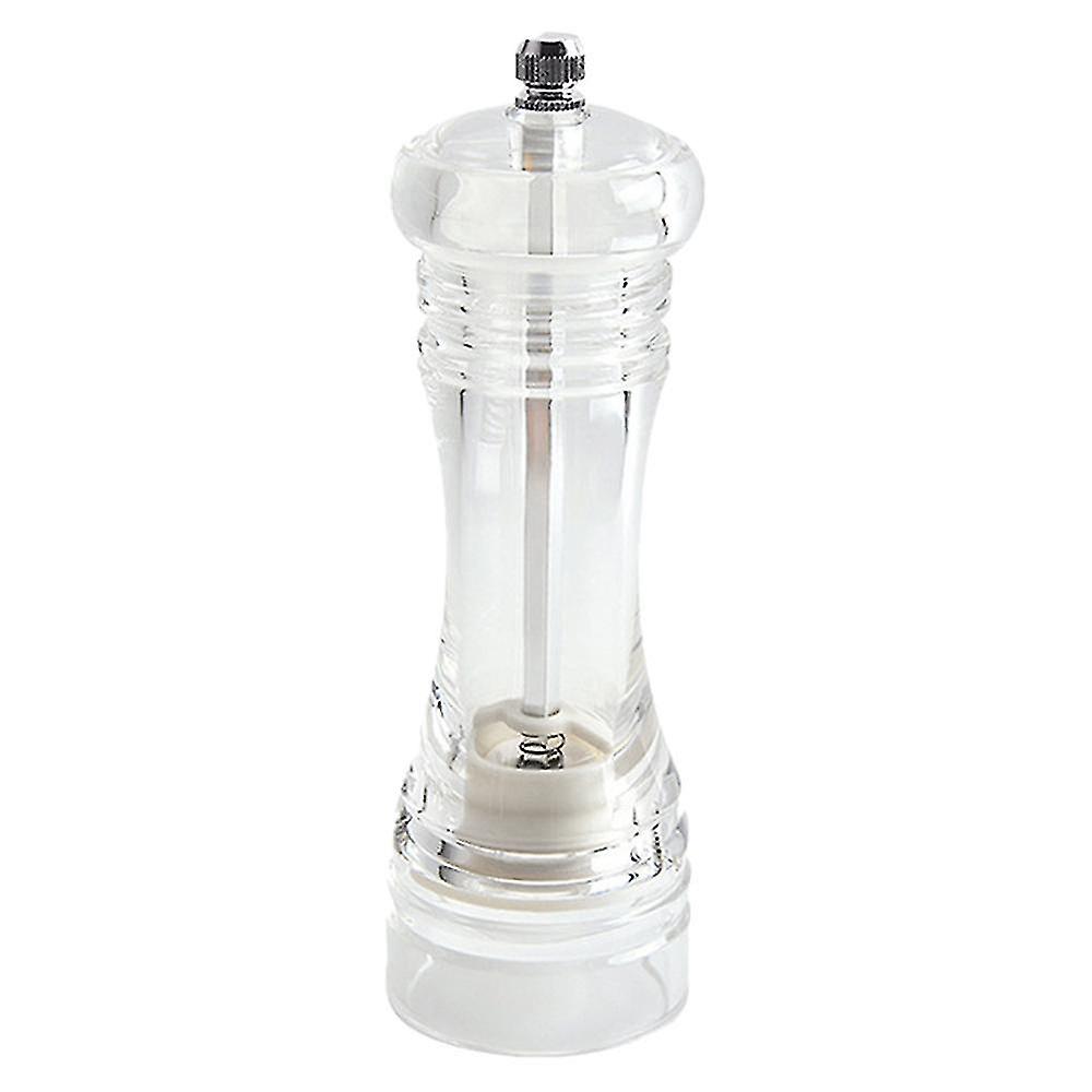 Clear Acrylic Salt And Pepper Grinder Refillable Sea Salt