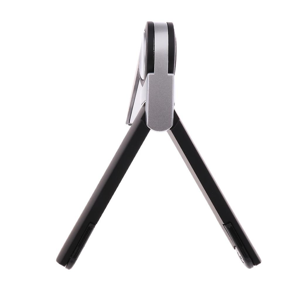 Tablet Desktop Stand Multi-Angle Adjustable PC Cooling Holder Tripod Black