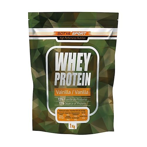 Whey protein vanilla doypack 1 kg of powder