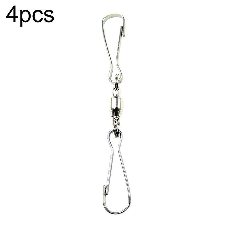 4/5/8/10/20/100Pcs Spinning Wind Spinner Swivel Hook Display Turn Twirl Hanger