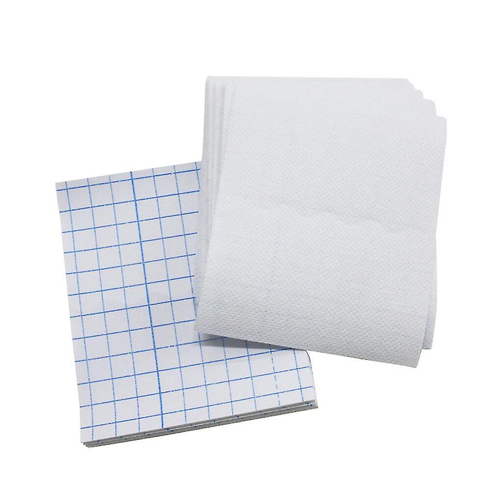 50pcs 13x15cm Wound Dressing Non-woven Adhesive Breathable Plaster Cover Patches Fixation Tape