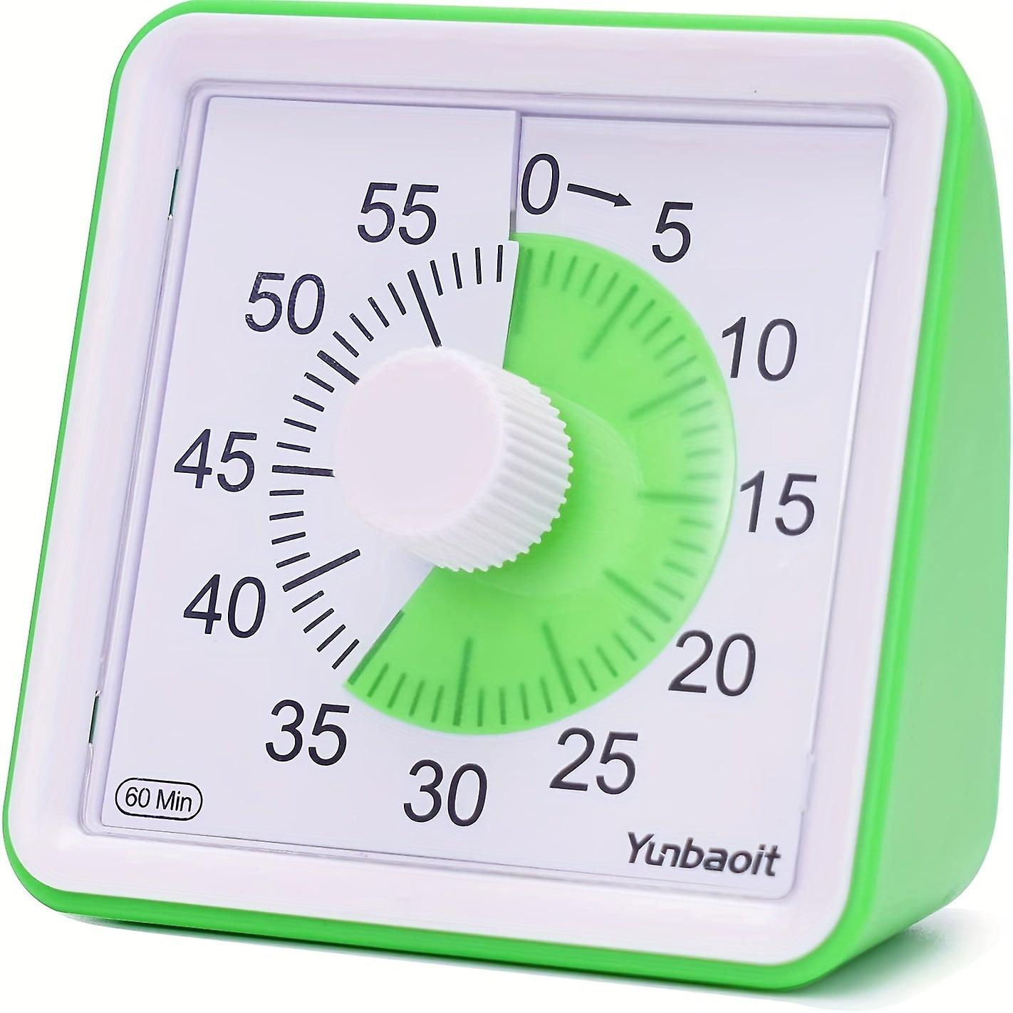 Visual Analog Silent Countdown Timer For Students, Teachers, Cooking, Baking, Sports, Games, And Office