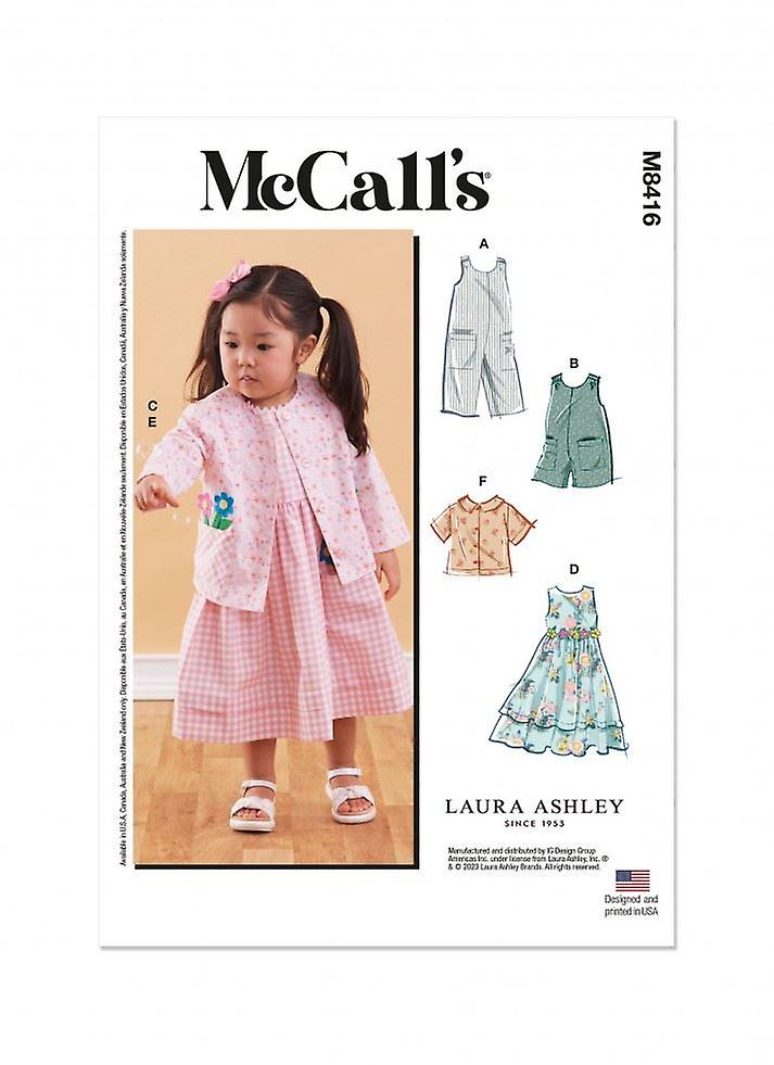 McCalls Paper Sewing Pattern 8416