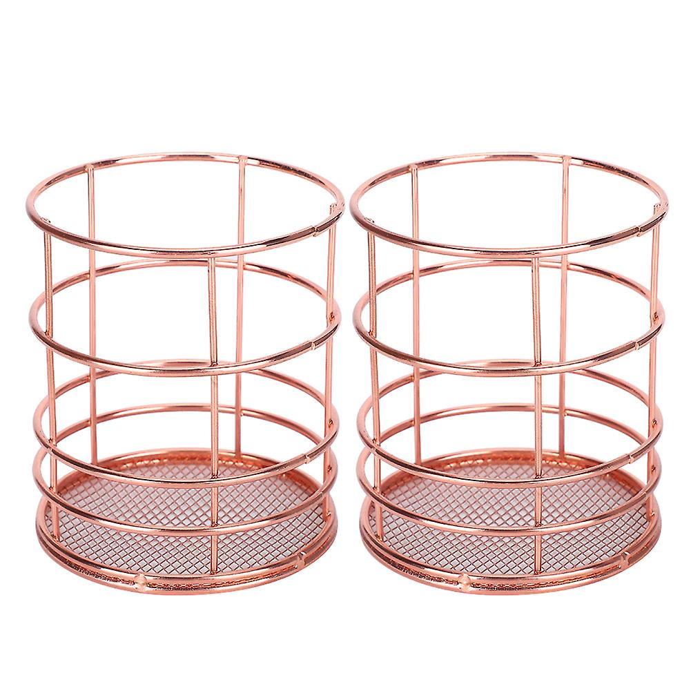 Pen Holder, Metal Mesh, Desktop Organizer, Makeup