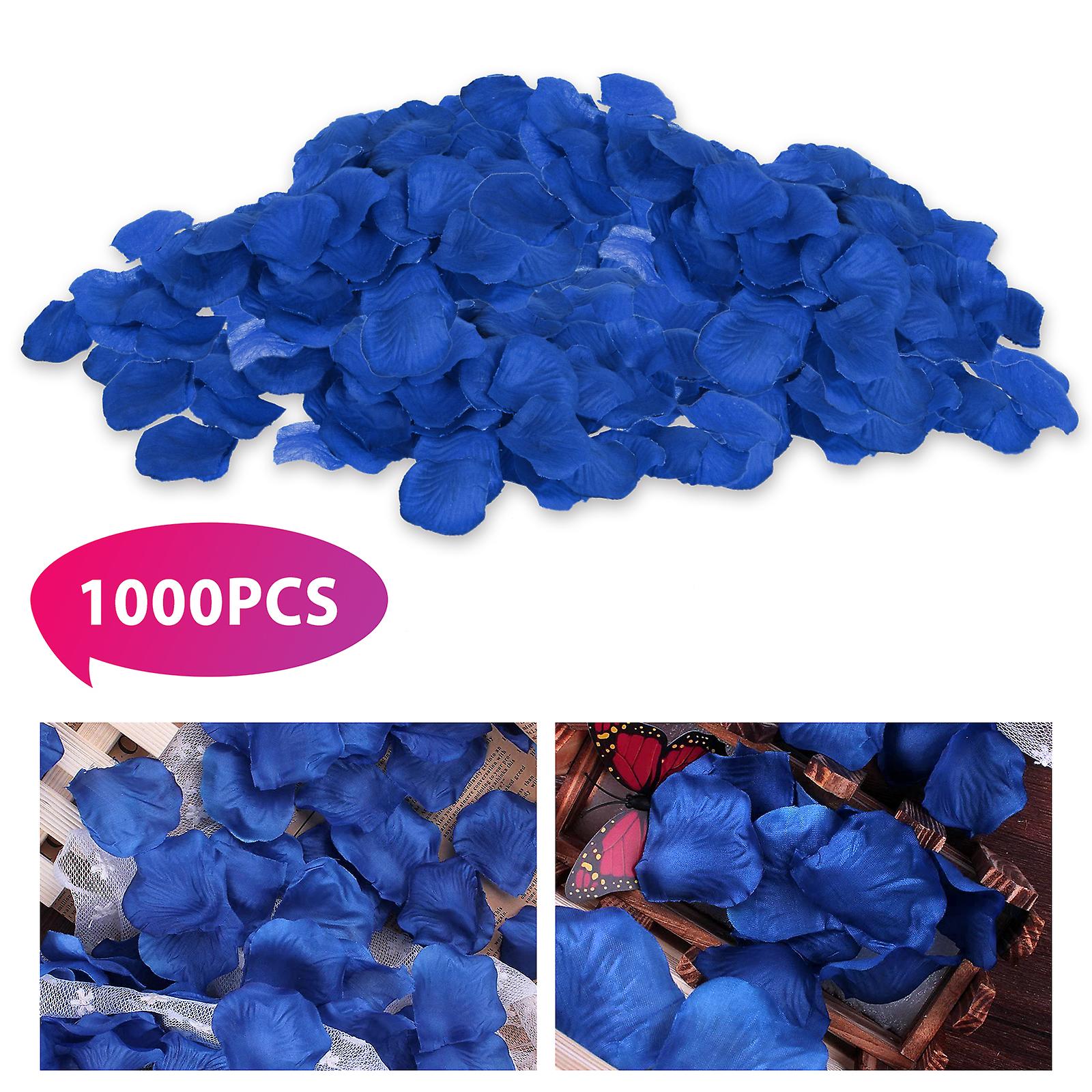 1000PCS Set Artificial Fake Rose Petals Wedding Event Romantic Night Party Decor
