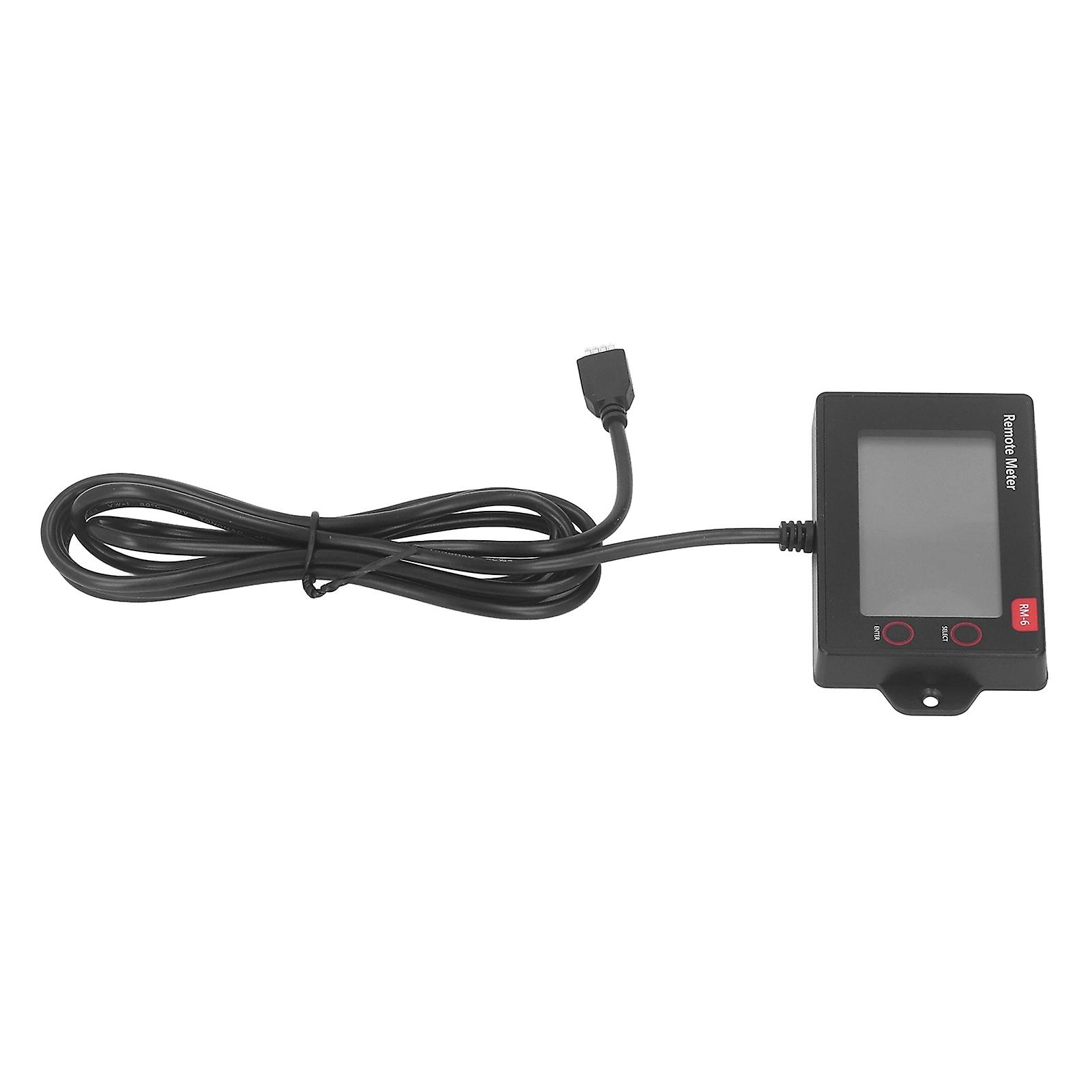 Solar Controller LCD Display Clear IP32 Solar Charge Controller HD Screen Replacement for MC2420N10