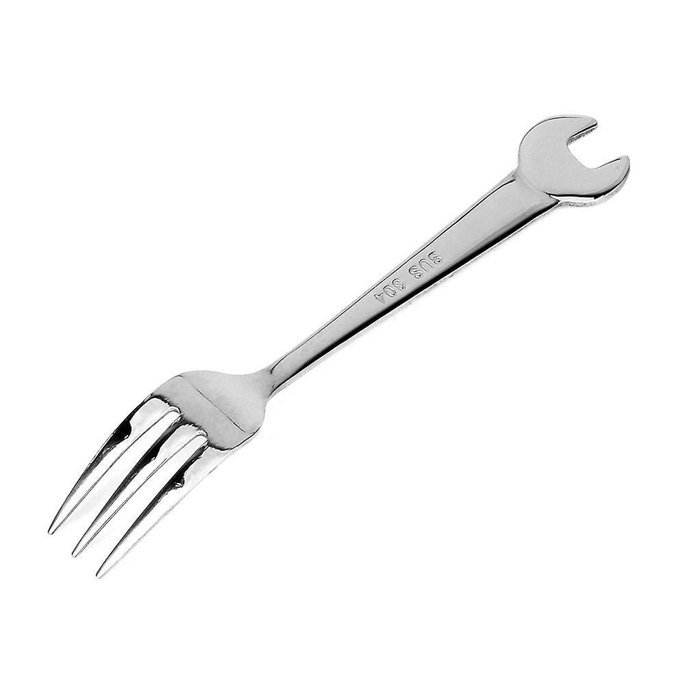 Stainless Steel Spanner Spoon Fork Wrench Shape Tableware Cooking Accessories Kitchen Tools