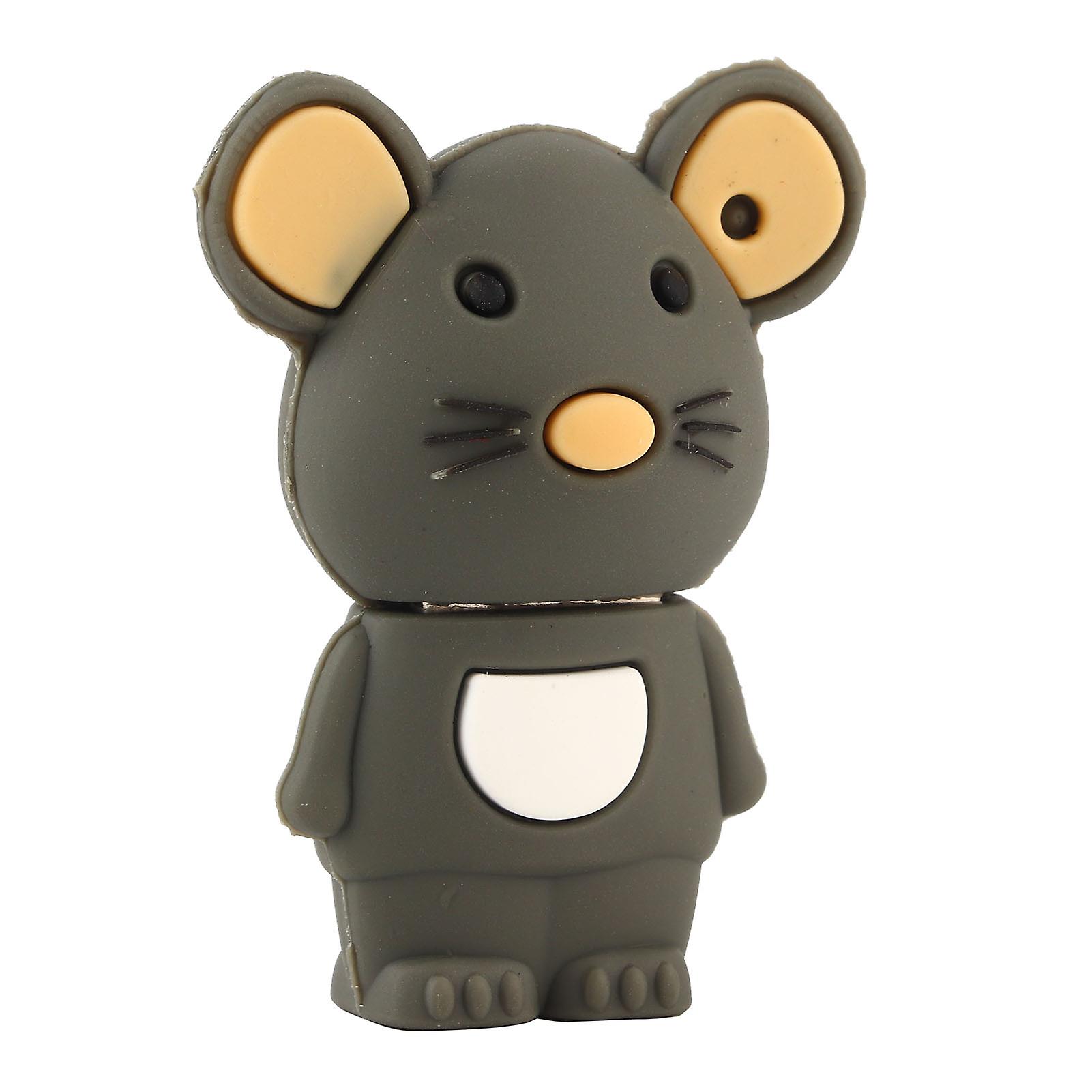USB Drive Mouse Doll Style U Disk Portable Large Storage Drive for Computer Laptop16GB