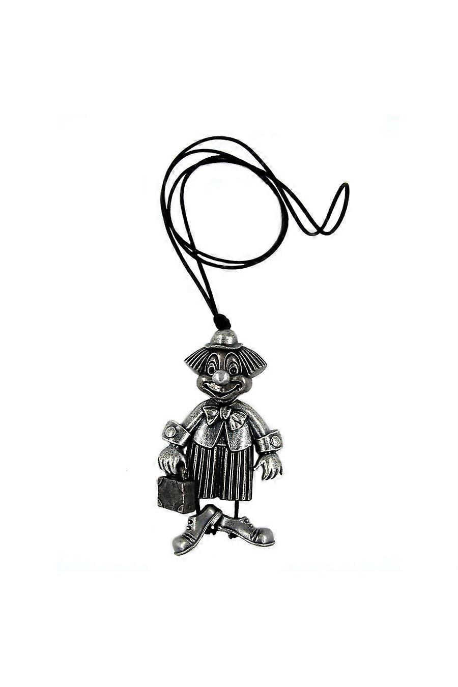 Necklace Clown Antique-silver 90cm - Gl01443
