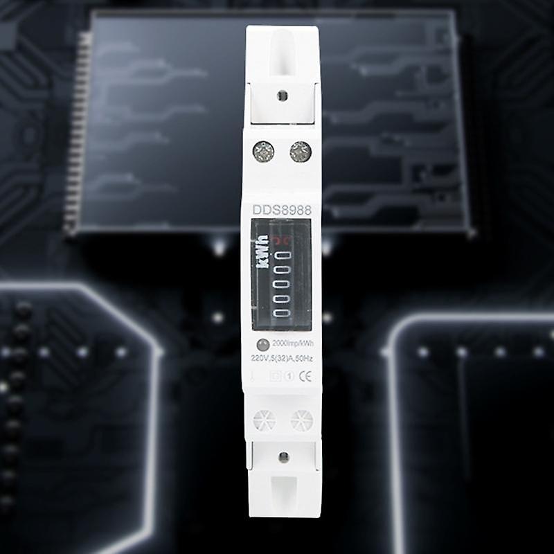 Ce Home Power Meter High Precision Watt Meter Single Phase Two Wire Energy Meter Y5gd