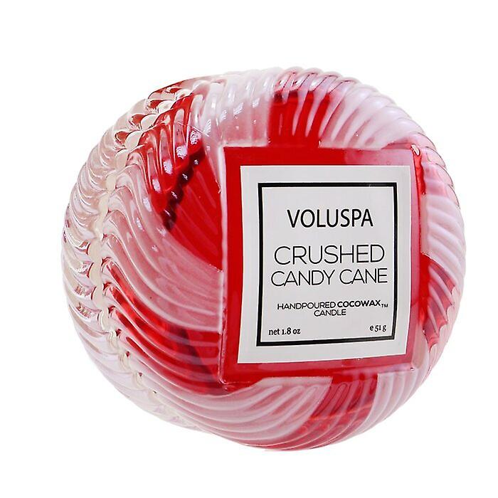 Voluspa Macaron Candle - Crushed Candy Cane 51g/1.8oz