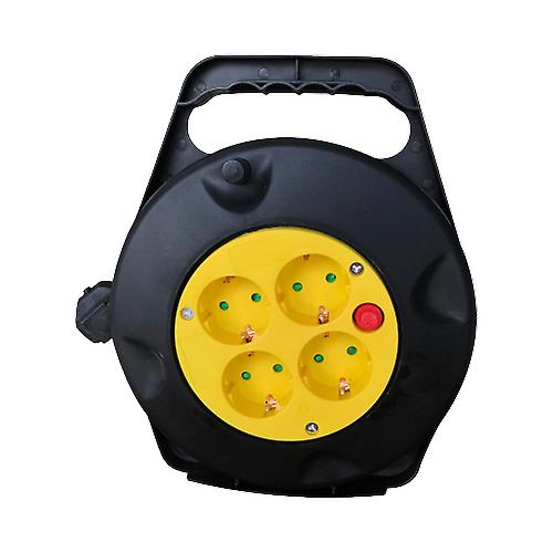 V-tac VT-6002 Kabelhaspel - 3 x 1,5 mm2 - 10 meter - zwart