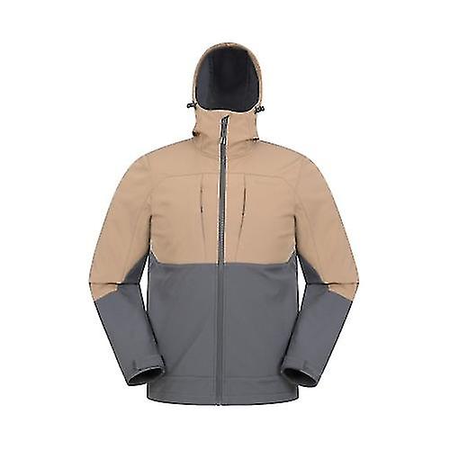 Mountain Warehouse Mens Elements Windproof Soft Shell Jacket