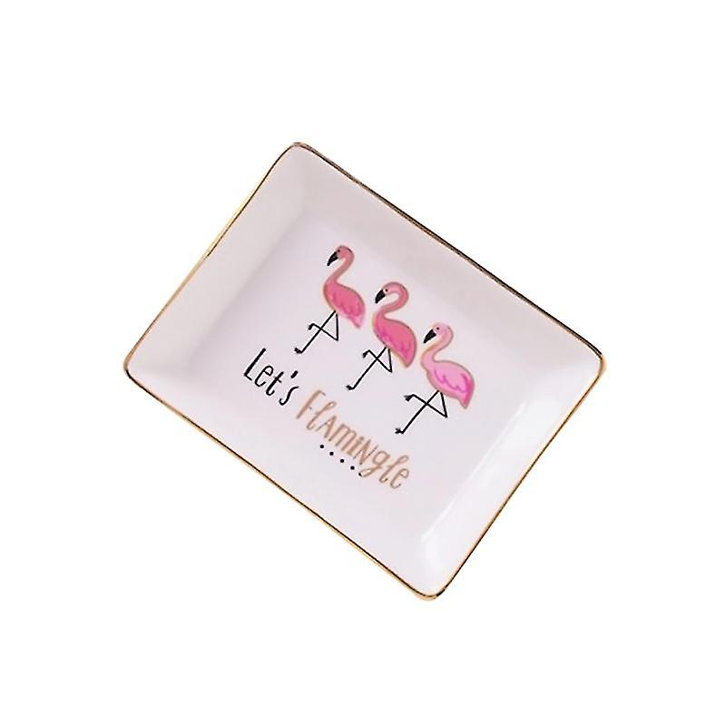 1pcs Flamingo Tray