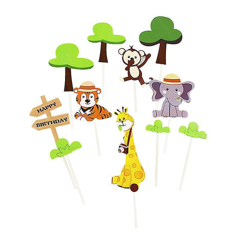 4set Happy Birthday Cake Topper