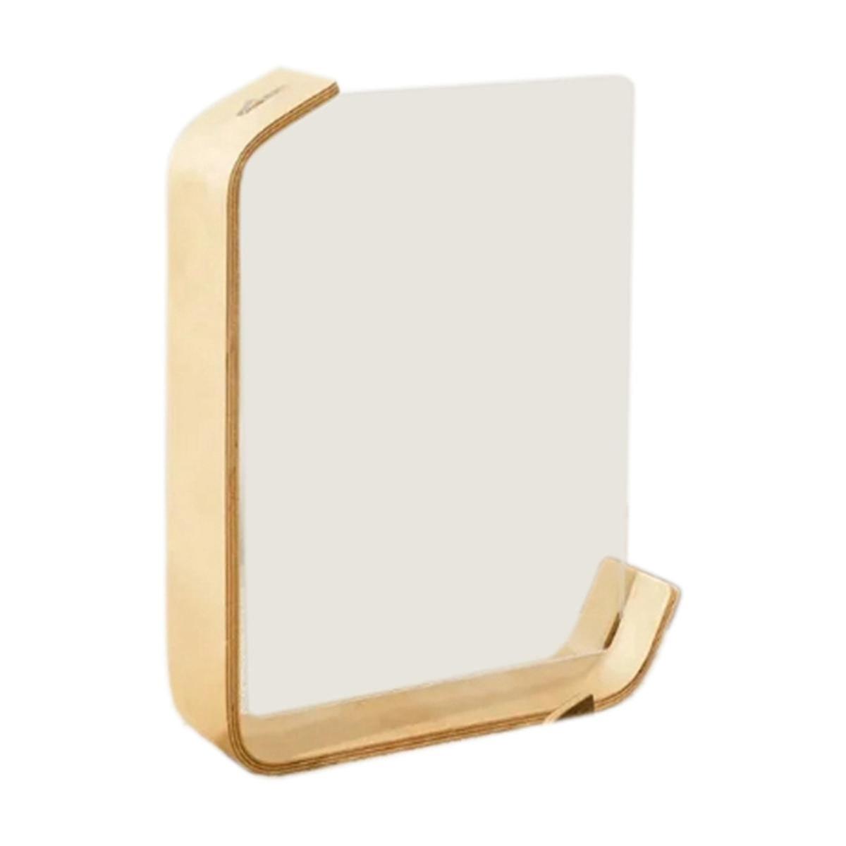 6 Inch DIY Acrylic Wooden Photo Frame Herbarium Display Picture Frame with Sided Frame for Tabletop Display Home Decor,A