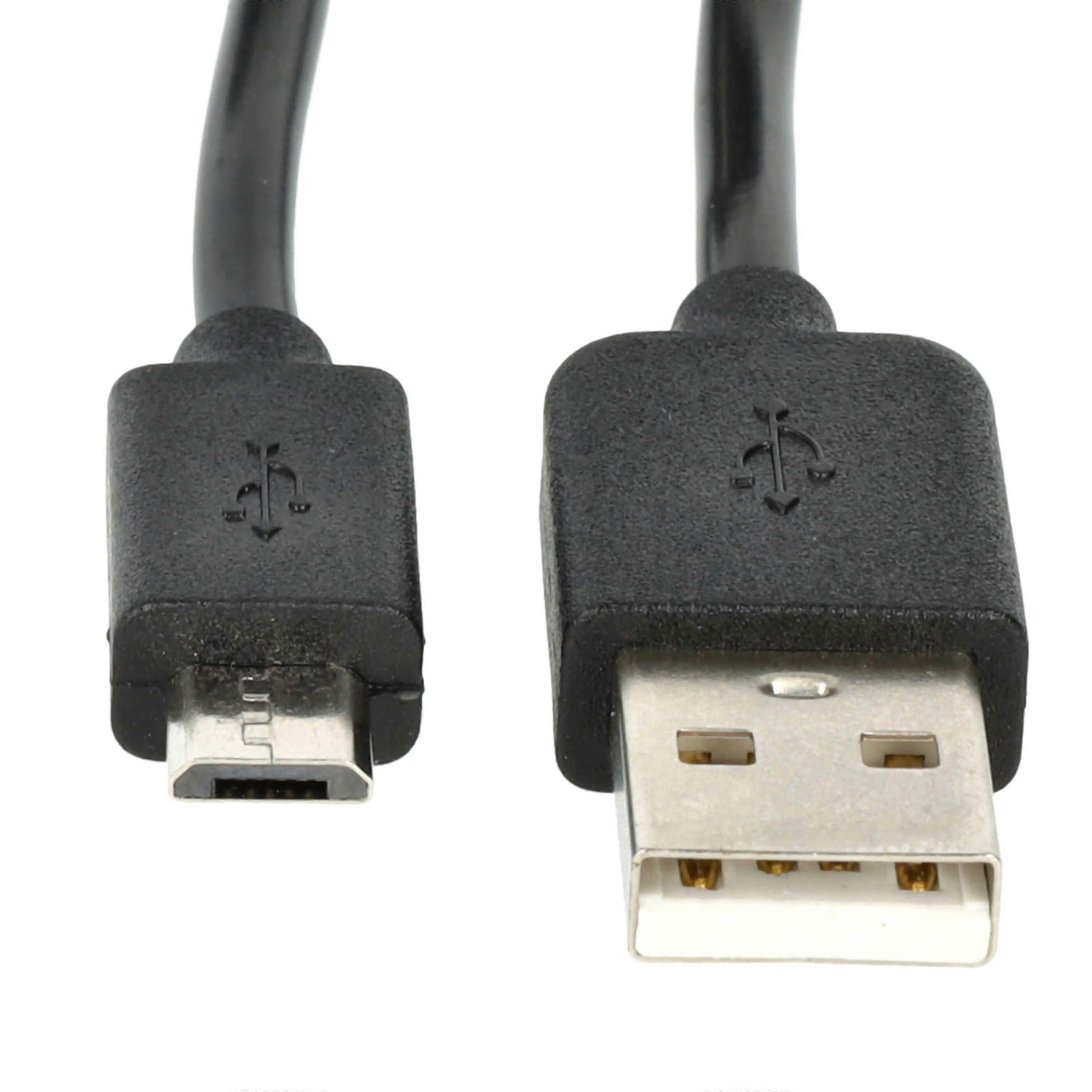 Câble Chargeur USB Pour Appareil Photo Pentax - Compatible Optio RS100, RS1000, RS1500, T30, V10, V15, W30
