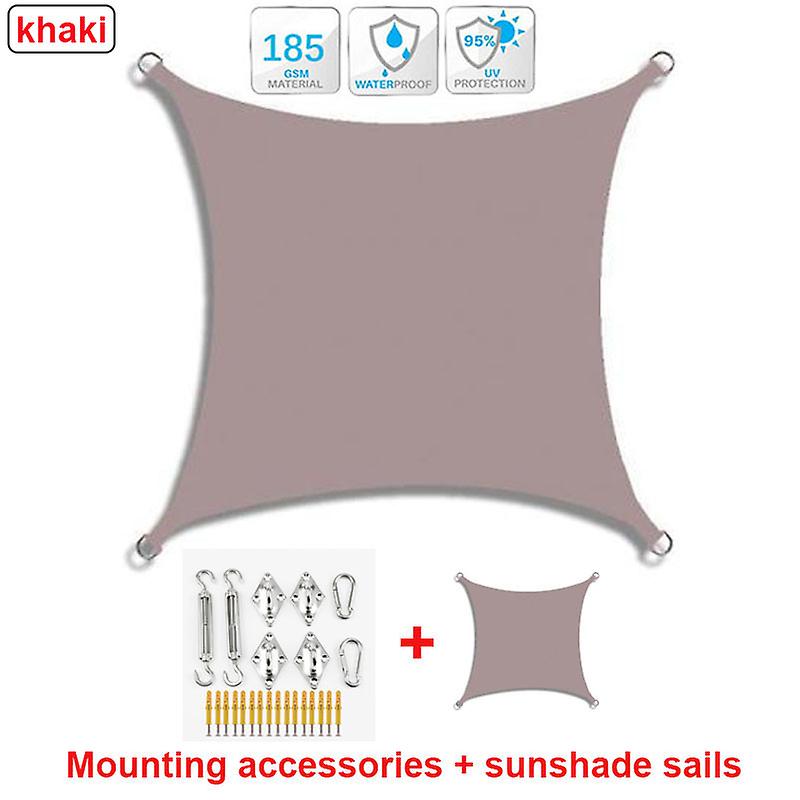 Outdoor Awning Waterproof Shade Sail Garden Awning For Patio Car Canvas Awning Rectangle Swimming Pool Shade Shade Sail 3x6m4x5m