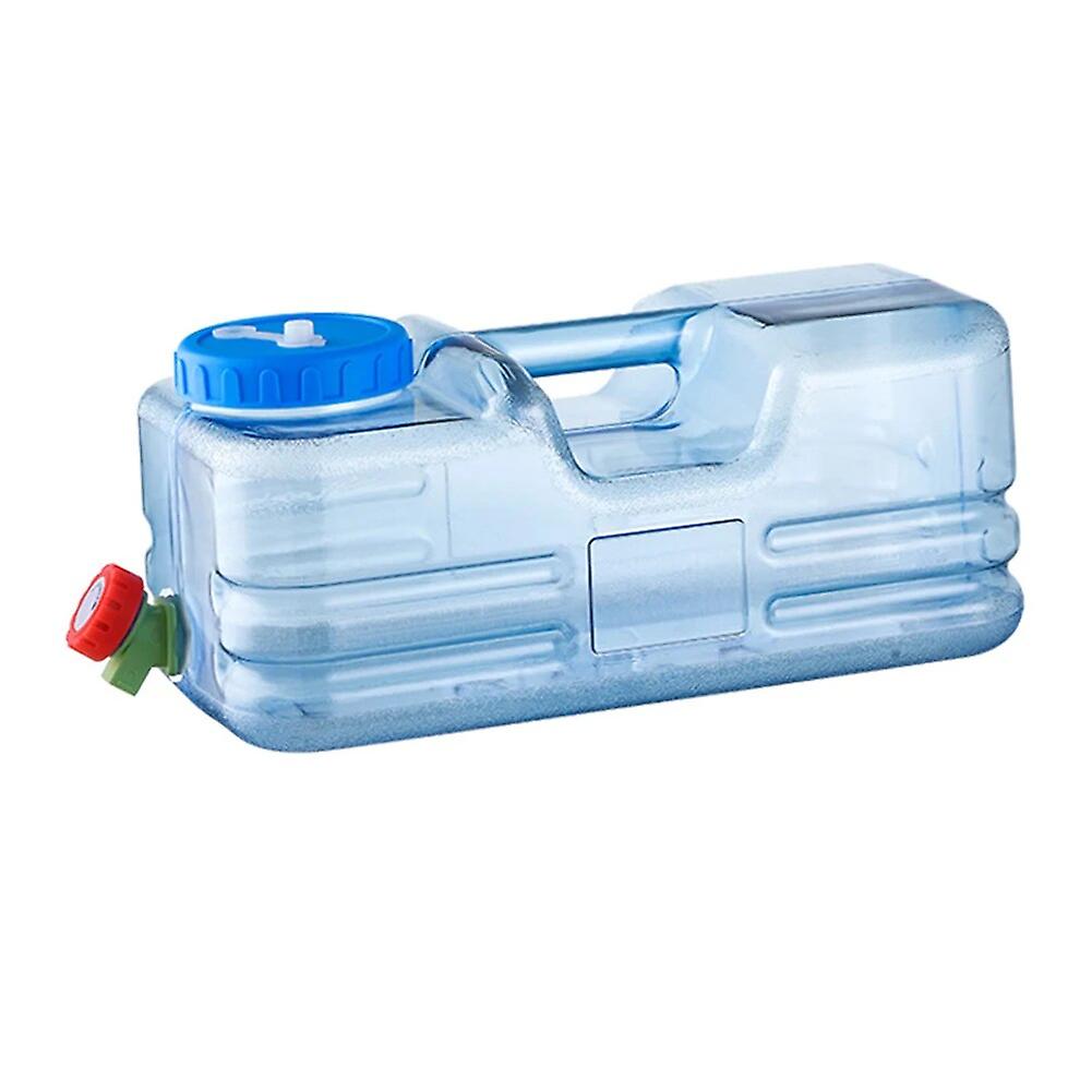 10l Capacity Outdoor Water Bucket Portable Cube Water Tank Container With Faucet