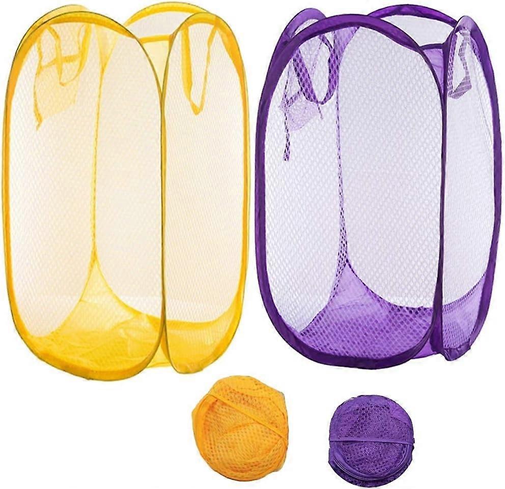 Mesh Laundry Hamper Collapsible Laundry Hamper Portable Dirty Collapsible Storage Hamper for Bedroom