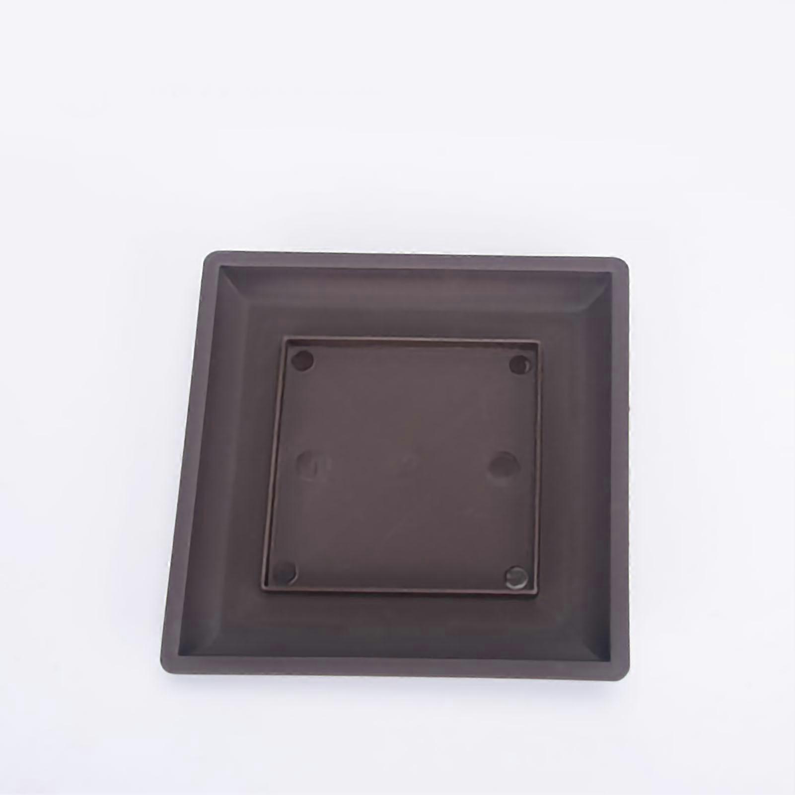 Rectangular Flower Pot Simple Stylish Drain Design Thickening Succulent Pot Succulent Planter with Tray Large Rhombus Tray