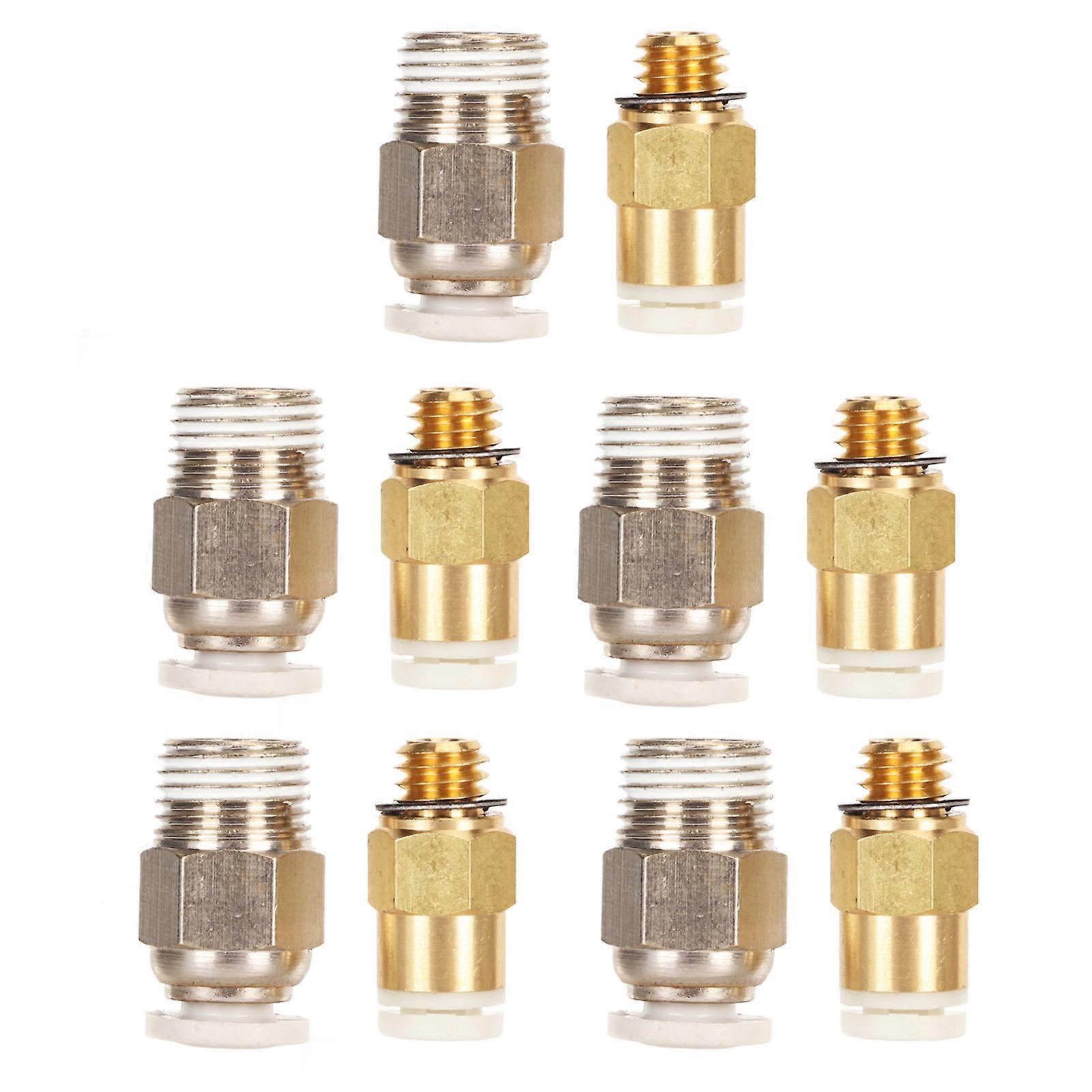 5 juegos de accesorios neumáticos PC4 M6 de conexión rápida PC4 01 para CR 10 10S S4 S5 CR 10S Pro para Ender 3