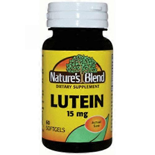 مزيج الطبيعة لوستين، 15 ملجم، 60 كبسولة هلامية (عبوة من 1)