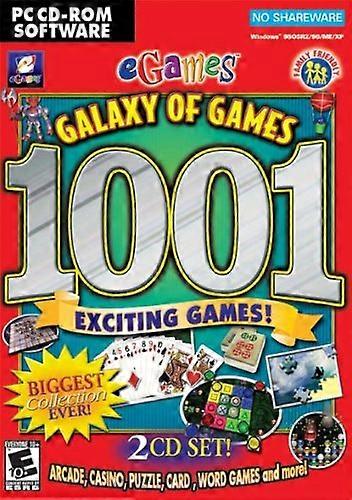 1001 Exciting Games - PC CD - New & Sealed