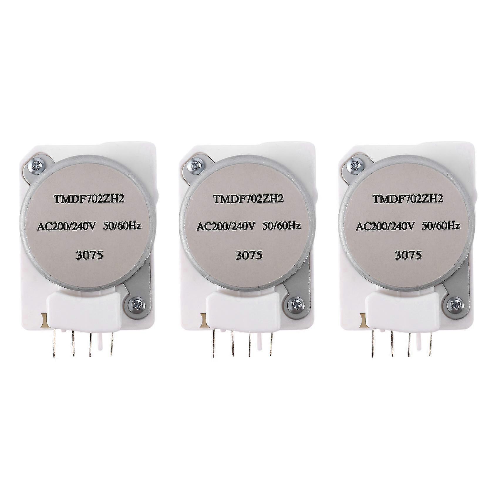 3x Refrigerator Defrost Timer Refrigerator Defrost Timer Defrost Controller Starter Tmdf702zh2