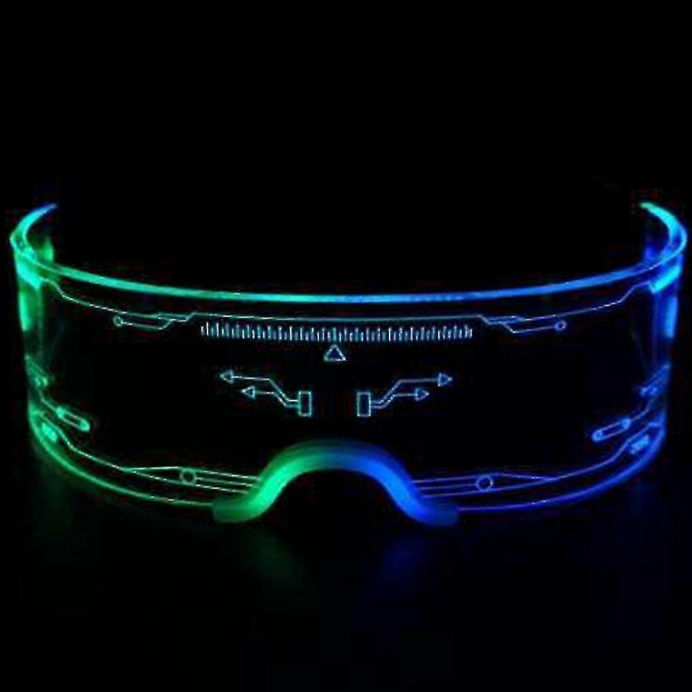 Led Glasses Light Up Glasses Led Visor Glasses,luminous Glasses